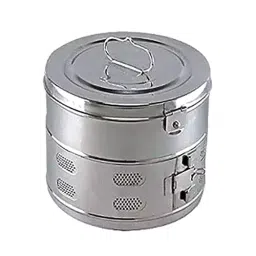 WKM 11 x 9 inch Seamless Stainless Steel Dressing Drum for Medical Labs KTBR384-picture-38