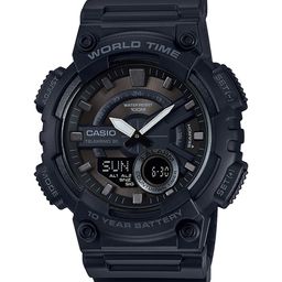 CASIO Youth Series Men Black Dial Analog-Digital Watch AEQ-110W-1BVDF - AD218-picture-7