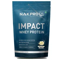 NAKPRO Impact Whey Protein Powder - Vanilla image 1
