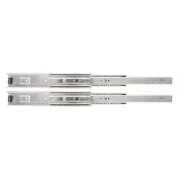 Link 400 mm Stainless Steel Silver Telescopic Channel (Set of 2 Pcs) image 1