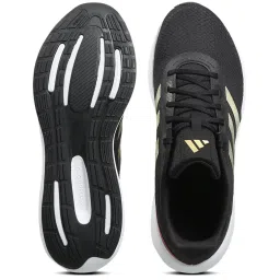Adidas Men's RUNFALCON 3.0 Black Running Shoes image 4