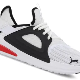 Puma Men's Softride Enzo Evo White Running Shoes image 4