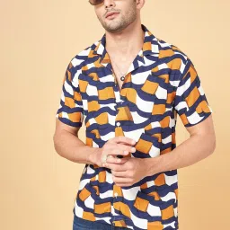 YU by Pantaloons Multi Regular Fit Printed Shirt image 4