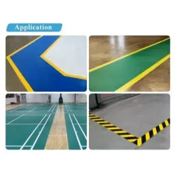 TJIKKO 48 mm x 20 m Stripped Floor Marking Tape Set of 12 image 5