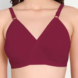 fims FIMS: Fashion is my Style Red & Maroon Everyday Bras - Pack Of 2 image 4
