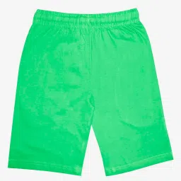 Kiddopanti Kids Green & Grey Printed Shorts (Pack Of 2) image 2