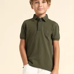 U.S. Polo Assn. Kids Boys Polo Collar Cotton T-shirt-picture-16