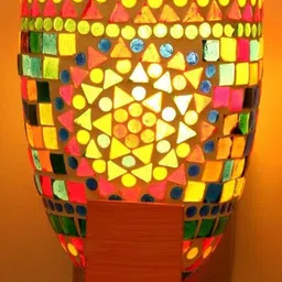 SOMIL Multi Glass Cylinder Printed Wall Lamps-picture-36