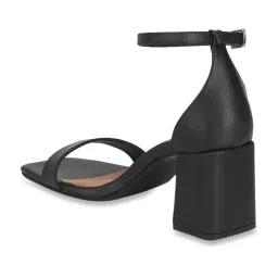 Truffle Collection Women's Black Ankle Strap Sandals image 5