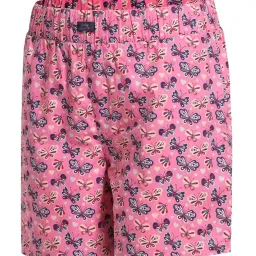 Jockey Kids Multicolor Cotton Printed Shorts (Pack of 2) image 3