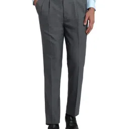 Raymond Grey Regular Fit Formal Trosuers-picture-12