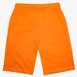 Kiddopanti Boys Orange Printed Shorts image 2