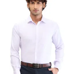 Park Avenue Violet Regular Fit Checks Shirt-image-59