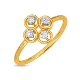 Kisna Diamond & Gold Jewellery Umme 18k (750) Diamond & Gold Ring For Women-picture-21