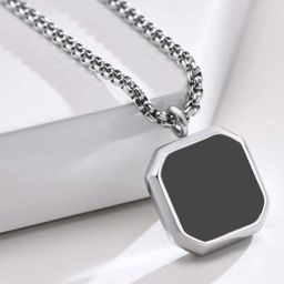 J.S ENTERPRISES Square Pendants with Chains-picture-38