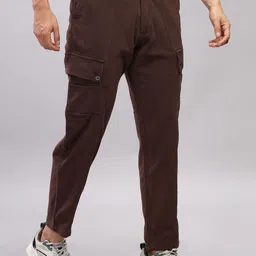 THREE DAYS Men Relaxed Easy Wash Cargos Trousers image 2