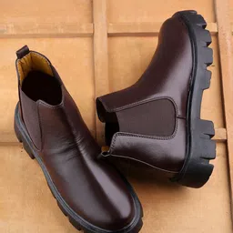 riffway Men Causal Slip-On Chelsea Boots image 5