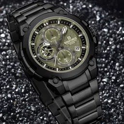 Naviforce Men Dial & Stainless Steel Straps Analogue Chronograph Watch NF8071_B GN B-image-71