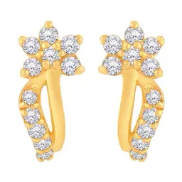 Malabar Gold and Diamonds 22k Gold Earrings-picture-16