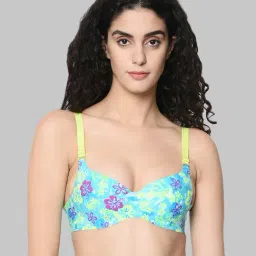 Da Intimo Green Under Wired Padded Seamless Bra-image-97