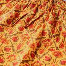 Juniper Yellow Floral Print Palazzos image 5