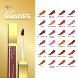 Beaut By Sterling Super Lustrous Intense Liquid Lip Color - 10 ml - Magical Brown image 5