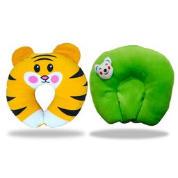 Chinmay Kids Polyester Fibre Toons & Characters Baby Pillow Pack of 2  (Yellow & Green)-picture-45