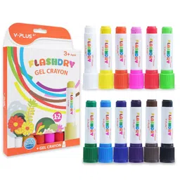 Y-Plus Flashdry Gel Crayon Set of 12-picture-21