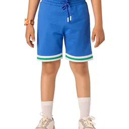 Plan B Cotton Solid Shorts - Blue-picture-16