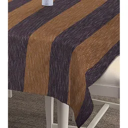 Arrabi Floral TC Cotton Blend 6 Seater Table Cover Artc - Multicolor image 2