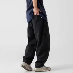 StyleCast Men Relaxed Fit Mid-Rise Cotton Cargo image 3