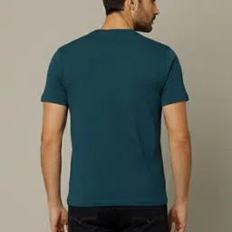 HERE&NOW Men Typography Printed Bio Finish T-shirt image 3