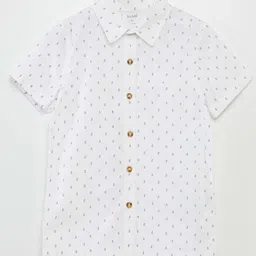 KIABI Boys Opaque Printed Casual Shirt-image-50