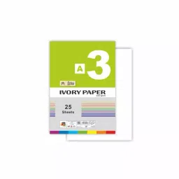 Lotus A3 Ivory Paper 210 GSM (Pack of 25 Sheet) image 1