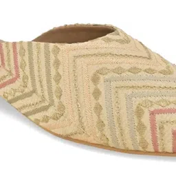 Rocia by Regal Women's Gold Mule Shoes image 4