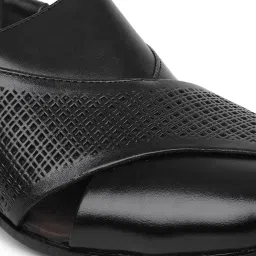 Privo by Inc.5 Men's Black Back Strap Sandals image 4