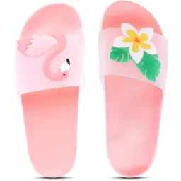 Pampy Angel Women's Pink Slides image 4