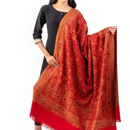 Naureen Paisley Woven Design Shawl-picture-41
