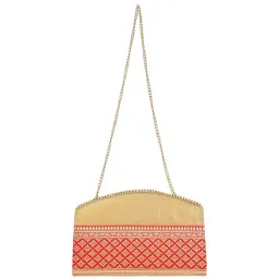 Rocia by Regal Red PU Textured Clutch-picture-16