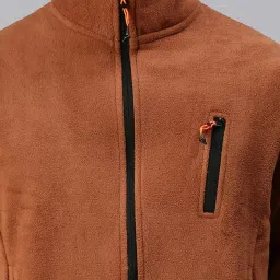 showoffff SHOWOFF Tan Slim Fit Jackets image 4