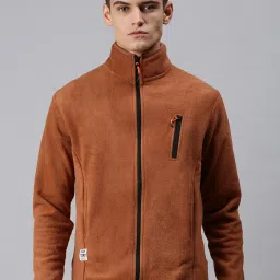 showoffff SHOWOFF Tan Slim Fit Jackets image 1