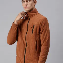 showoffff SHOWOFF Tan Slim Fit Jackets image 3