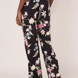 La Vie En Rose Black Printed Pyjamas image 4