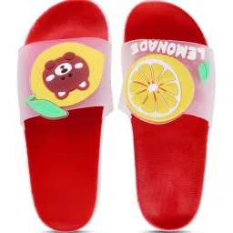 Pampy Angel Women's Red Slides image 4