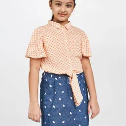 Global Desi Girl Off White Printed Top-image-37