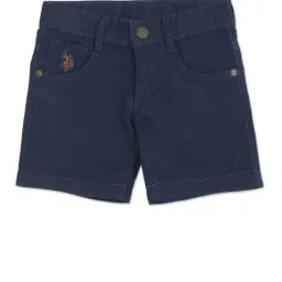 U.S. Polo Assn. Boys Navy Solid Shorts-picture-27