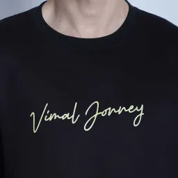 Vimal Jonney Black & Olive Regular Fit Printed Sweatshirt - Pack of 2 image 4