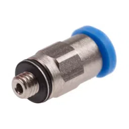 Festo Straight Threaded Adaptor QS M3 Male Connector A Threaded-to-Tube, QSM-M3-3 (Bag of 10 Pcs) image 2