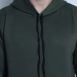 Vimal Jonney Olive & Orange Regular Fit Hooded Sweatshirt - Pack of 2 image 4