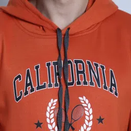 Vimal Jonney Red & Orange Regular Fit Printed Hooded Sweatshirt - Pack of 2 image 4